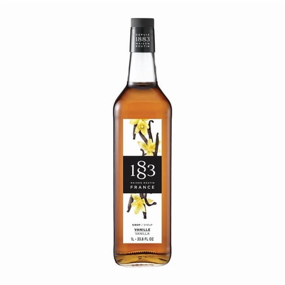 1883 Vanilla Syrup cs 6/1 ltr