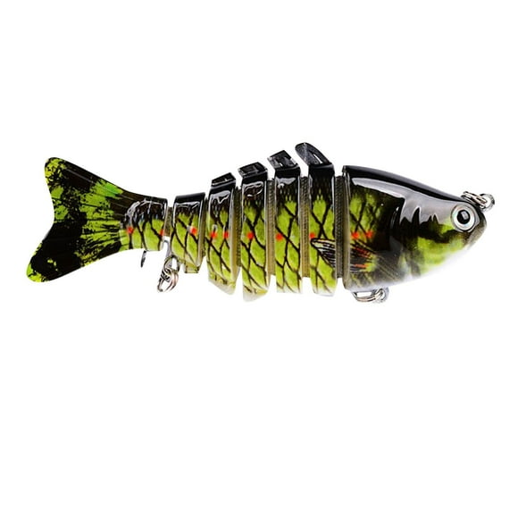 Hameçon Poisson 3D Forme de Poisson Réaliste Fournitures de Pêche pour Passionnés de Pêche Petites Boîtes à Attirail pour Équipement pour Chat Attirail d'Eau Douce Sauteurs de Fond pour Doré Poids de Ligne Équipement Hameçon Assortiment de Hameçons 949i