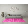 thumbnail image 3 of Ahgly Company Indoor Rectangle Abstract Pink Modern Area Rugs, 2' x 3', 3 of 4