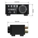 thumbnail image 5 of Amplificador de potencia Bluetooth 5.0 U-disk Reproducción de tarjeta TF Amplificador de potencia de sonido digital estéreo, Negro Inevent EL000370-01B, 5 of 7