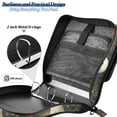 thumbnail image 4 of FORMRS Zipper Binder with Shoulder Strap 2-inch Ring 500 Sheet Capacity File Bag, Ghost in Strawberry Fields, 4 of 5