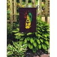 thumbnail image 2 of LADDKE Green Marley Lion Head Rasta Red Bob Reggae Judah Jamaica Color Garden Flag Decorative Flag House Banner 12x18 inch, 2 of 2