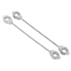 thumbnail image 5 of Par de cables de freno de elevación de cubierta 946 0970 de repuesto para Cub Cadet RZT17 RZT22 RZT42 RZT50, 5 of 8