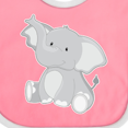 thumbnail image 4 of Inktastic Elephant Boys or Girls Baby Bib, 4 of 4