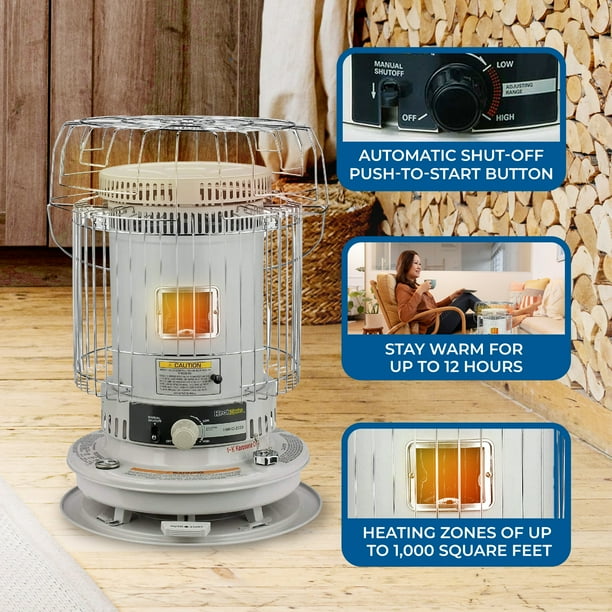 Sengoku CV 23K H KeroHeat Portable Convection Kerosene Heater