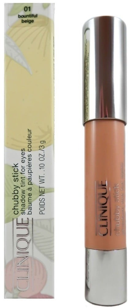 Clinique Chubby Stick Shadow Tint for Eyes, [01] .01 Bountiful Beige .10 oz