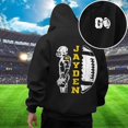 thumbnail image 1 of WILLBEST Sudadera con Capucha para Hombre, Estilo Informal, para El Día Del Partido De Fútbol, Holgada, con Diseño Estampado, Cómoda y Cálida, para Uso Diario En Otoño e Invierno XXXGrande, 1 of 4