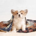 thumbnail image 4 of Pofeuu Romantic Flower Fox Print Puppy Blanket,Dog Blankets,Pet Blanket Cozy Cat Blankets for Indoor Cats, Fuzzy Pet Blanket for Kitten Doggy Dog Blankets-Medium, 4 of 8