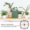 thumbnail image 2 of Miangastore Iron Flowerpot Rack Classic Design 1Pc 9.1x9.1x2.6in, 2 of 8