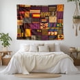 thumbnail image 7 of Kente Cloth Traditions Wall Tapestry for Bedroom by DC | African American Tapestry Wall Hanging & Aesthetic Decor for Dorm, Living Room, Picnic & Home | 36"x48", 7 of 7