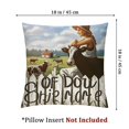 thumbnail image 4 of Farmhouse Throw Pillow Covers ,with Farm Retro Truck Cow Rustic Home Decor Pillowcases, 4 of 7