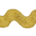 thumbnail image 4 of Hello Hobby Gold Ric Rac Sewing Trim, 1-1/2 in x 4 yd, 4 of 4