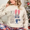 thumbnail image 3 of Zootopia 2025 Sweatshirt, Nick Wilde Sweatshirt, Judy Hopps Sweatshirt - Sizes S-5XL ,Art Print JSC, 3 of 6