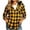 #New Yellow, variant on AloohaidyvioNo Boundaries Hooded Plaid Jackets for Women Fall Lightweight Soft Long Sleeve Button Down Flannel Shirts