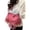 Hot Pink-a, variant on Women Fringe Hobo Bag Western Purse Shoulder Bag Vegan Tassel Hippie Crossbody Bag