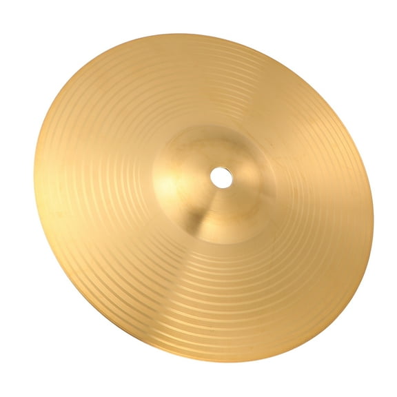 Milisten 1Set Golden Brass Cymbal For Professional Performance And Drum Set 8 Inch