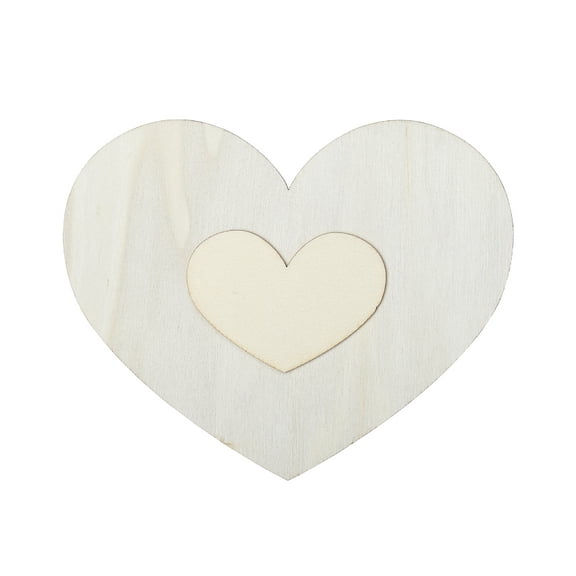 Hello Hobby 7" Wood Shape, Heart