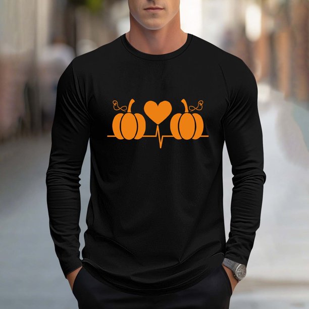 Blusas y camisas de manga larga y cuello redondo para hombre, moda informal, estampado, deportivas, de manga larga y cuello redondo, blusas, camisas, blusas para hombre, poliéster