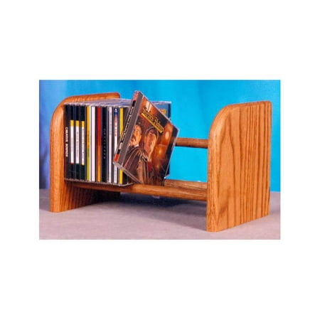 Dowel CD Rack w 1 Row (Honey Oak) Dowel CD Rack w 1 Row (Honey Oak)
