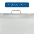 thumbnail image 4 of McKesson Patient Belongings Bag Snap Closure, White - 1.5 mil, 20 in x 20 in x 4 in, 250 Count, 4 of 11