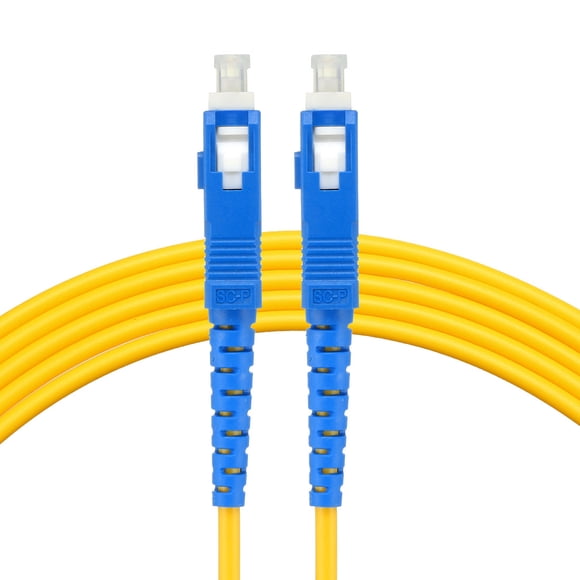 Cable de fibra óptica de 5 metros 16,5 pies SC a a Cable de fibra óptica mono-modo SC Doble 9/125