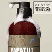 Papatui Mens Body Wash, Lush Coconut, Exfoliating, Hydrating, Made with Coconut Oil, 28 fl oz, Dermatologist-Tested, Sulfate-Free