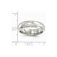 thumbnail image 6 of Solid Titanium Men's 6mm Plain Classic Wedding Band Ring Comfort-Fit Size 6, 6 of 7