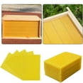 thumbnail image 2 of Loetky 20 Pcs Natural Beeswax Foundation Sheets, Beekeeping Supplies for Hive Frames, Wax Comb Starter Sheets for Honey Bees, Beekeeping Equipment Kit, 2 of 9