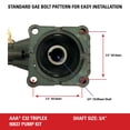 thumbnail image 3 of Bomba para hidrolavadora AAA 3700 PSI 2.5 GPM triplex, 3 of 7