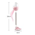 thumbnail image 3 of Pet Food Ball Fake Feather Spring LED & Bell Food Dispenser Ball Cat Teaser Toy, 3 of 9