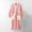 1-Pinky, variant on Women's Winter Flannel Bathrobe, Fuzzy Fleece Cozy Ladies Tie Side Robes Nightgown Thermal Housecoats with Pockets New Sleepwear for Women Plus Size Blue L