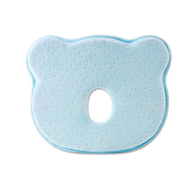 Almohadas para bebés Cojín moldeador Protección para la cabeza plana para recién nacidos Seguridad de enfermería 0-12 meses Posicionador para niños pequeños para el hogar Azul Kearding BA000364-03