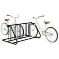 thumbnail image 3 of Ataucjin Commercial Grid Bike Rack Single Or Double Sided Floor Bike Rack Steel Floor Parking Stand Freestanding Bicycle Storage Stand For Garages Stores Streets Yards Schools & Universities, 3 of 9