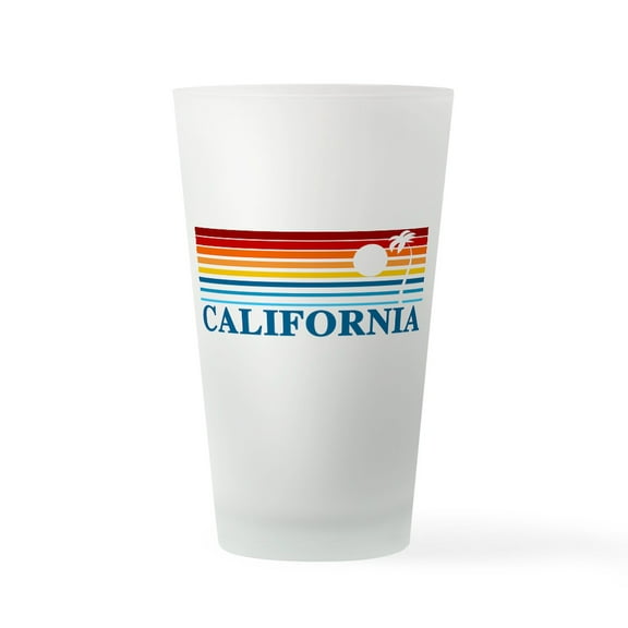 CafePress - California Pint Glass - Pint Glass, Drinking Glass, 16 oz. CafePress