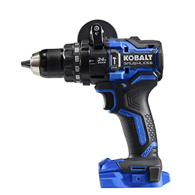 Kobalt XTR Perceuse à Marteau Sans Fil Sans Balais 1/2 Po 24 Volts Vitesse Maximale Variable (1 Pile Incluse)