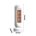 thumbnail image 3 of XGFHYJEH Electric Tower Fan, Portable Personal Vertical Conditioner, Small Standing Floor Fan, Quiet Evaporative Bladeless Cooler Cooling Fans for Bedroom Indoor Office Home, 3 of 7