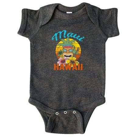 

Inktastic Maui Hawaii Vacation Tiki Gift Baby Boy or Baby Girl Bodysuit