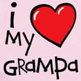 thumbnail image 2 of CafePress - I Love My Grampa Infant Bodysuit - Baby Light Bodysuit, Size Newborn - 24 Months, 2 of 4