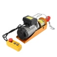 thumbnail image 4 of Polipasto eléctrico de 800 kg con rodamiento de 0,17 m/s y cabrestante eléctrico portátil multifuncional de 25 m para elevación en obras de construcción, 4 of 15