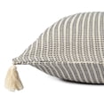 thumbnail image 5 of Ox Bay Brinley Navy Striped Ultra-Soft Turkish Cotton Adult Decorative Throw Pillow, 5 of 9