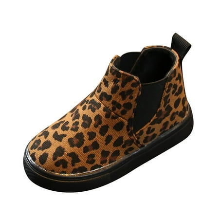 

Wozhidaoke st patricks day decorations Children Baby Girls Boys Leopard Winter Warm Short Casual Shoes valentines day gifts for kids st patricks day decorations