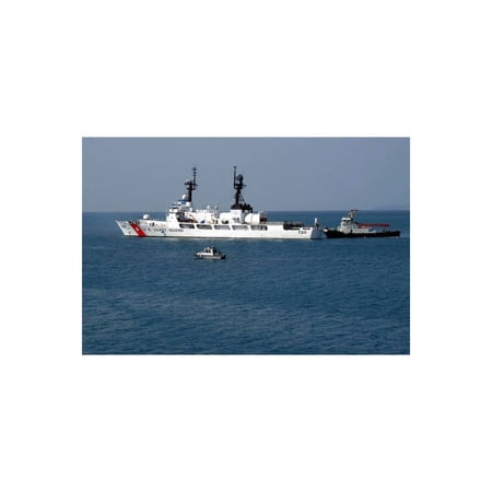 Old Modern Handicrafts CM249 36 in. USCGC Sherman WHEC-720 Ship Model