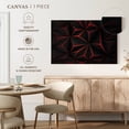 thumbnail image 5 of Elephant Stock Black And Red Abstract Wall Art - Horizontal Canvas Wall Art - Living Room Wall Decor - Abstract Canvas - Black And Red Decor - 51" x 34", 5 of 8