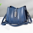 thumbnail image 2 of Dakiuu Hobbo Crossbody Bag for Women Fashion Leather Medium Purse and Handbags Ladies Chic Shoulder Bags with 3 Compartment Top Handle Satchel Tote, 2 of 4