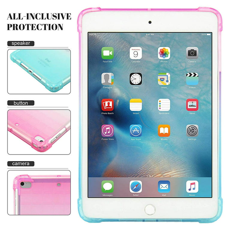 Allytech iPad Air 3rd Gen Case (10.5,2019), iPad Pro 10.5 Case, Silicone  TPU Shock-absorbing Drop Proof Bumper Protection Defender Clear Back Cover