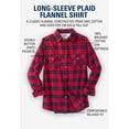 thumbnail image 2 of KingSize Men's Big & Tall Signature Plaid Flannel Shirt, 2 of 6