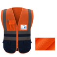 thumbnail image 1 of Chaleco reflectante de alta visibilidad, ropa de trabajo para motocicleta, deportes de ciclismo, ropa de seguridad reflectante para exteriores, chaqueta reflectante, 1 of 5