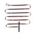 thumbnail image 1 of Cinturón extensible para tienda de campaña de 300 cm, cuerda de acampada, resistente al desgaste, correa para colgar marrón, 1 of 9