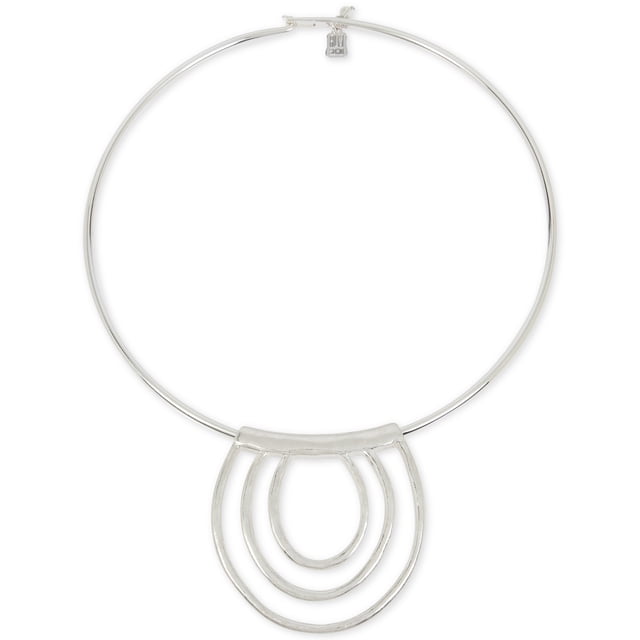 Robert Lee Morris Soho Sculptural Multi-Rang Pendentif (Argent)