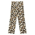 thumbnail image 3 of Animal Print Pajama Pants Breathable with Pockets Pajamas For Lady Vintage Sleeping Pants Bedroom Homewear, 3 of 6